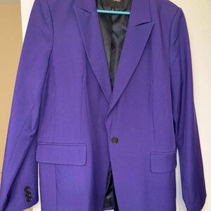Banana Republic Factory Vibrant Purple Blazer